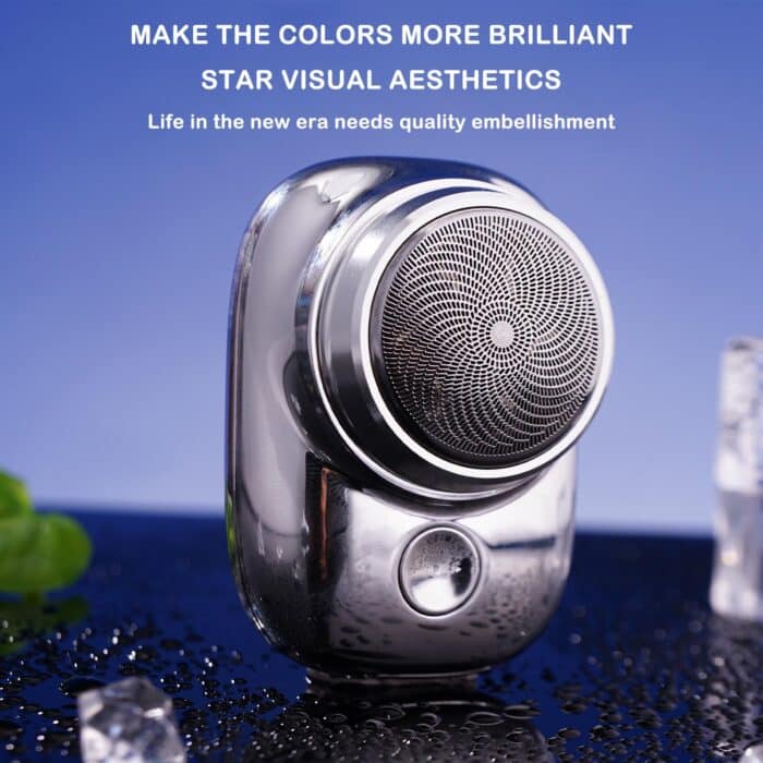 Mini Portable USB Rechargeable Shaver - Wet & Dry for Men!